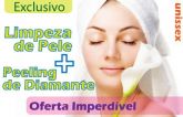 Limpeza de Pele + Peeling de Diamante com 30% OFF